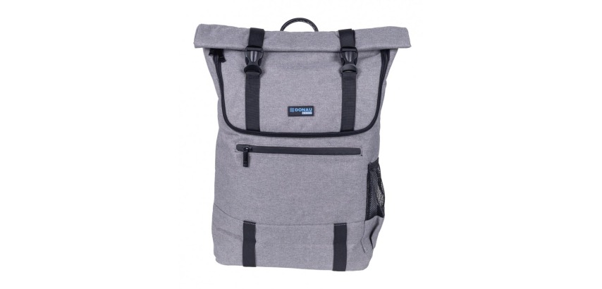 Donau Travel Rucksack London, 18 l, 15,6 Zoll, grau