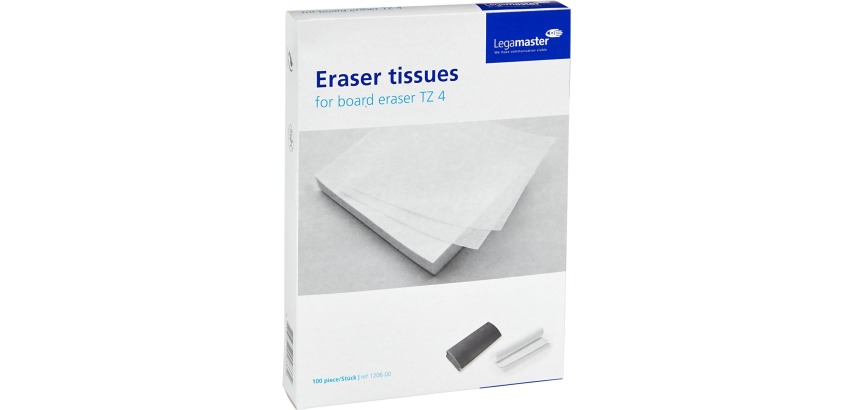 Legamaster Nachfüllpackung für Tafelschwamm, 100 Stück