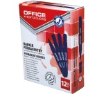 OFFICE products permanent marker 1-3 mm, round tip, blue