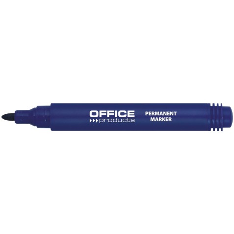 Office Products permanent marker 1-3 mm, rond, blauw