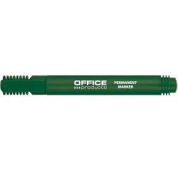OFFICE products marqueur permanent 1-3 mm, pointe ronde, vert