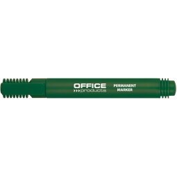 Office Products marqueur permanent 1-3 mm, pointe ronde, vert