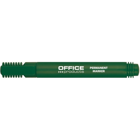 OFFICE products permanent marker 1-3 mm, rond, groen