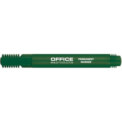 Office Products marqueur permanent 1-3 mm, pointe ronde, vert