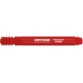 OFFICE products permanent marker 1-3 mm, rond, rood