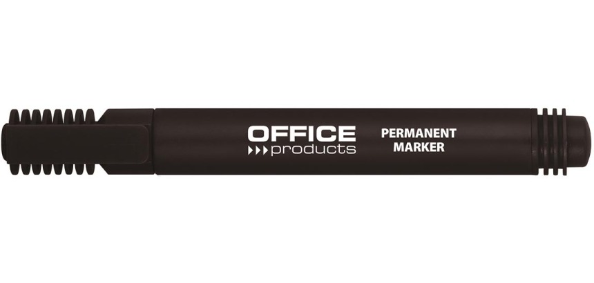 OFFICE products marqueur permanent 1-3 mm, pointe ronde, noir