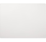 Schreibunterlage mit dekorativer Rille Durable, PP, Größe 530 x 400 mm, transparent weiß