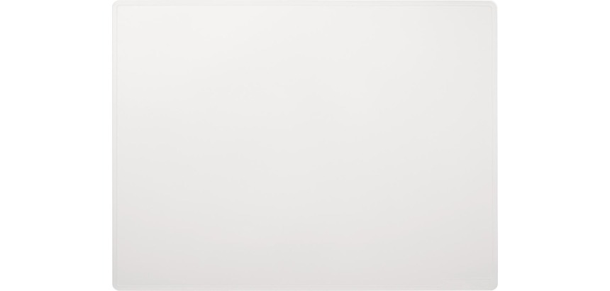 Durable sous-main avec rainure décorative, PP, ft  530 x 400 mm, transparent