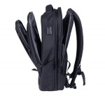 Donau Travel backpack Berlin, 16 L, 15.6 inches, black