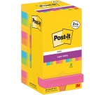 Post-It Super Sticky Notes Carnival, 90 sheets, 3 in x 3 in, 8 + 4 FREE