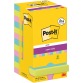 Post-It Super Sticky Notes Cosmic, 90 vel, ft 76 x 76 mm, 8 + 4 GRATIS