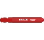 OFFICE products marqueur permanent 1-5 mm, pointe biseautée, rouge