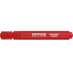 OFFICE products permanent marker 1-5 mm, beitelpunt, rood
