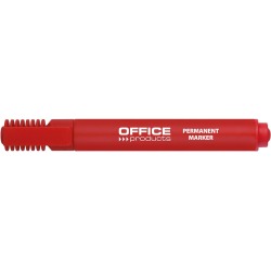 OFFICE products marqueur permanent 1-5 mm, pointe biseautée, rouge