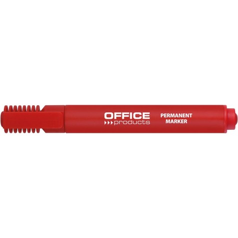 OFFICE products marqueur permanent 1-5 mm, pointe biseautée, rouge