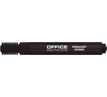 OFFICE products marqueur permanent 1-5 mm, pointe biseautée, noir