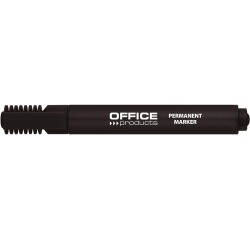 OFFICE products permanent marker 1-5 mm, beitelpunt, zwart