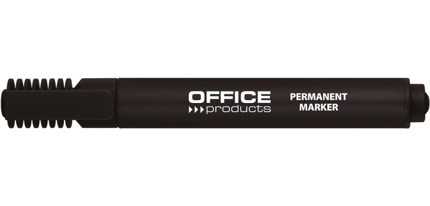 OFFICE products permanent marker 1-5 mm, chisel tip, black