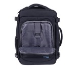 Donau Travel Rucksack Warschau, 23 l, 15,6 Zoll, schwarz