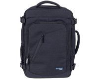 Donau Travel Rucksack Warschau, 23 l, 15,6 Zoll, schwarz