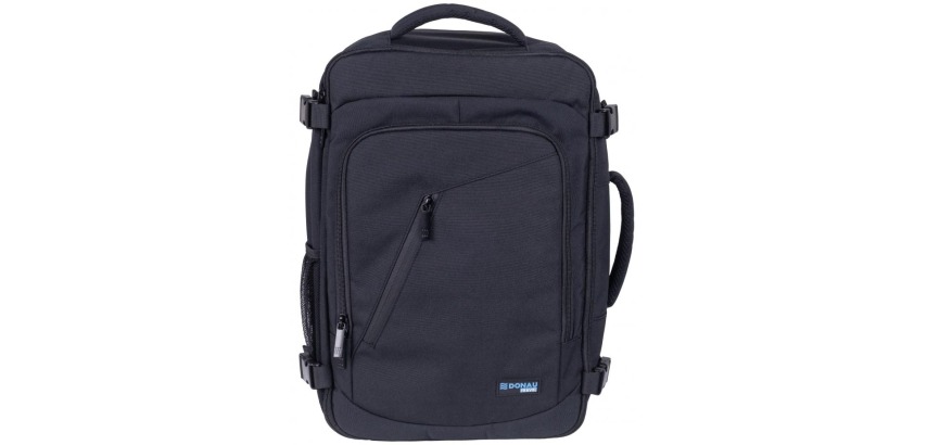 Donau Travel backpack Warsaw, 23 L, 15.6 inches, black