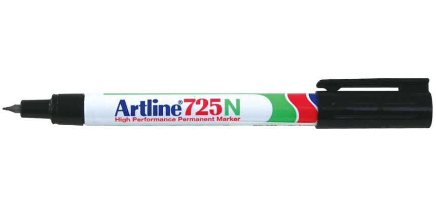 Fineliner Artline 725 ogive 0,4mm noir