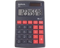 MAUL calculatrice de poche M8, noir