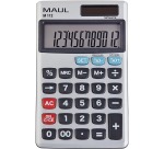 MAUL calculatrice de poche professionnelle M112, argent