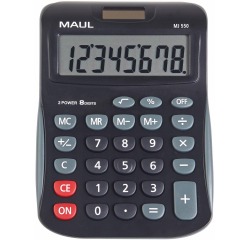 Maul calculatrice de bureau MJ 550, junior, noir