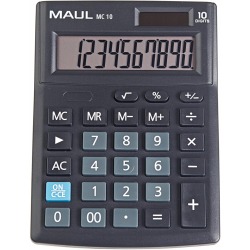 Maul calculatrice de bureau MC 10, noir