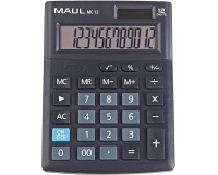 Maul calculatrice de bureau MC 12, noir