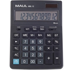 MAUL bureaurekenmachine MXL 12, zwart
