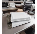 Verzendenvelop ft 450 x 540 + 70 mm, met retoursluiting, 55 micron, doos van 500 stuks