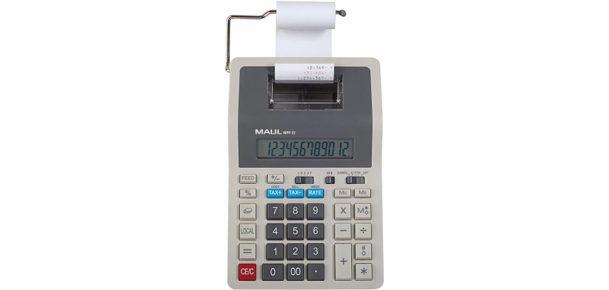 MAUL calculatrice de bureau avec rouleau MPP 32 RCE