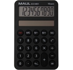 MAUL bureaurekenmachine ECO MD 1, zwart