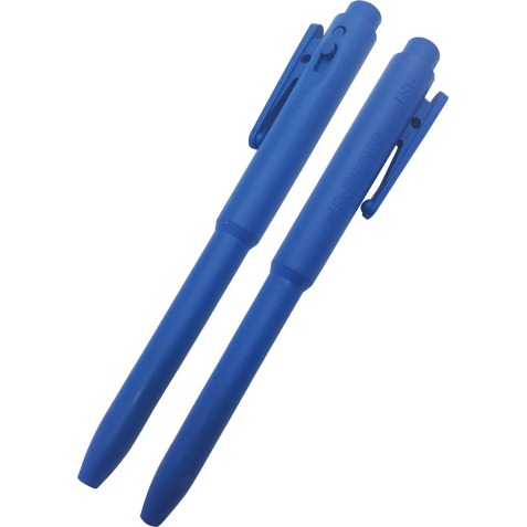 BST detecteerbare balpen J800, voedingsindustrie, blauw, doos van 25 stuks