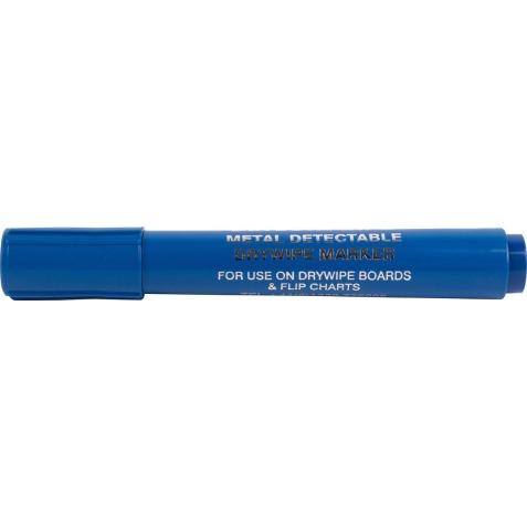 BST detecteerbare whiteboardmarker voedingsindustrie blauw doos van 10 stuks