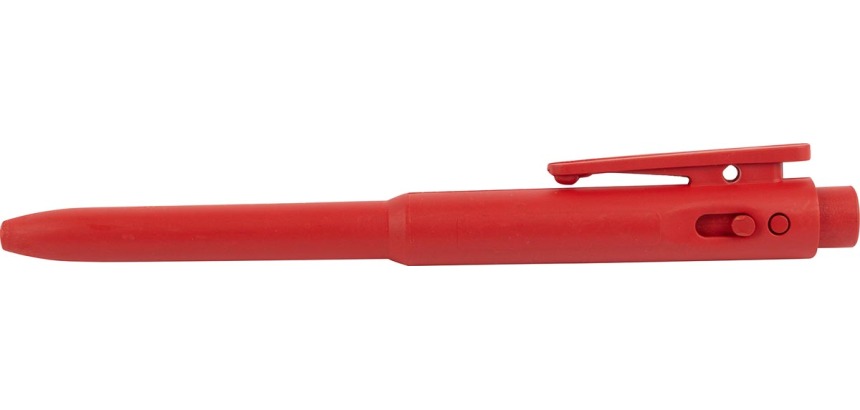 BST detecteerbare balpen J800 voedingsindustrie rood doos van 25 stuks