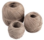 Corde de lin triple fil, bobine de 140 g, +/- 65 m