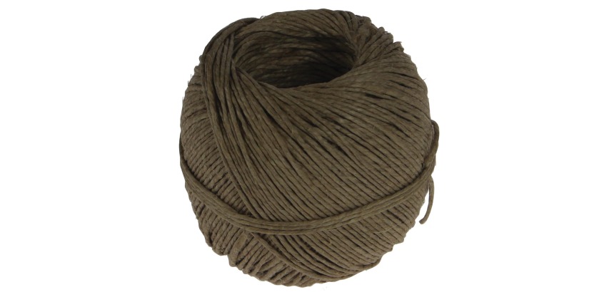 Corde de lin double fil, bobine de 100 g, +/- 90 m