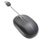 kensington Pro Fit souris mobile avec fil rétractable, noir