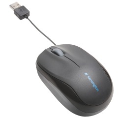 Kensington Pro Fit mobiele intrekbare muis, zwart