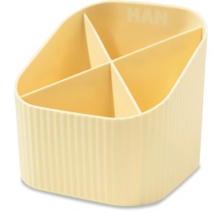 Han Re-Loop plumier, PP, jaune pastel