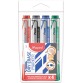 Maped whiteboardmarker Jumbo, beitelvormige punt, etui van 4 stuks in geassorteerde kleuren