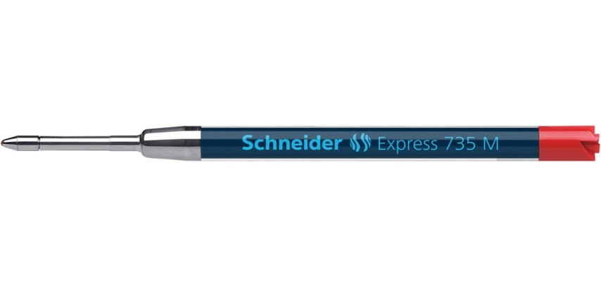 Schneider Express 735 ballpoint pen refill, red