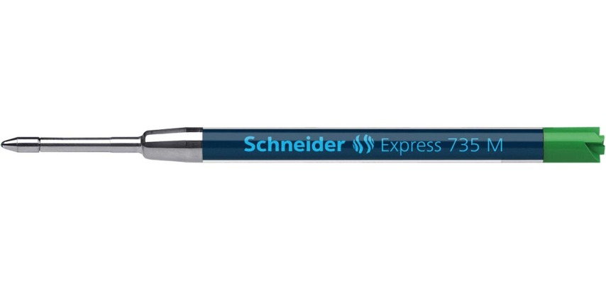 Schneider balpenvulling Express 735, groen