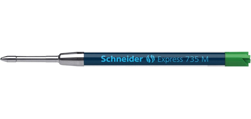 Schneider balpenvulling Express 735, groen