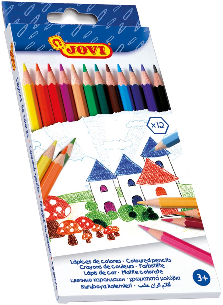 CRAYONS COLOR-PEPS X12 BTE CAR