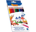 Jovi crayon de couleur 12 crayons