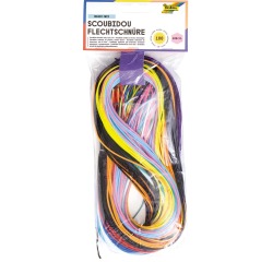 Scoubidou Braiding Cord Folia 100 Assorted Pieces